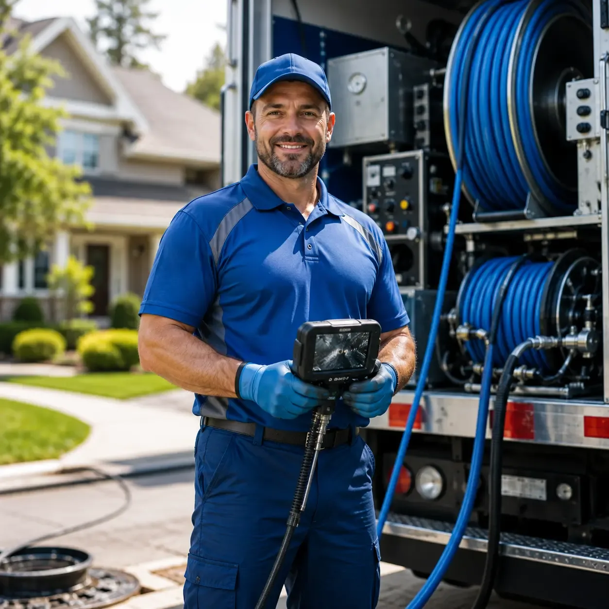 Local outdoor drain cleaning specialists in Edmore, MI